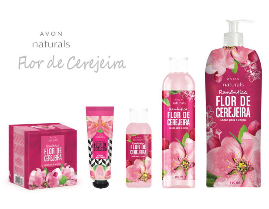 AVON NATURAL CHERRY BLOSSOM BRAZILIAN LINE