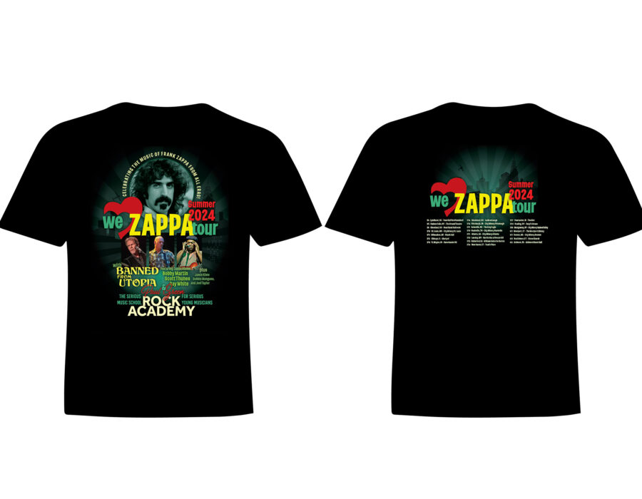 PAUL GREEN ROCK ACADEMY ZAPPA TOUR 2024 TSIRT
