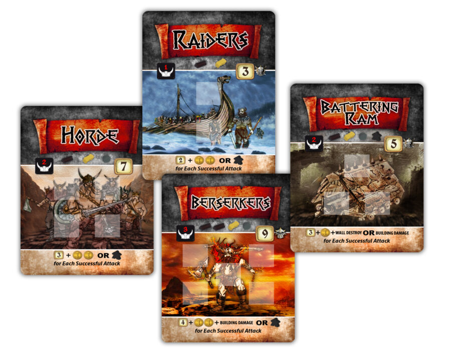 CARDS DESIGN FOR LETHAL STEEL GAME
